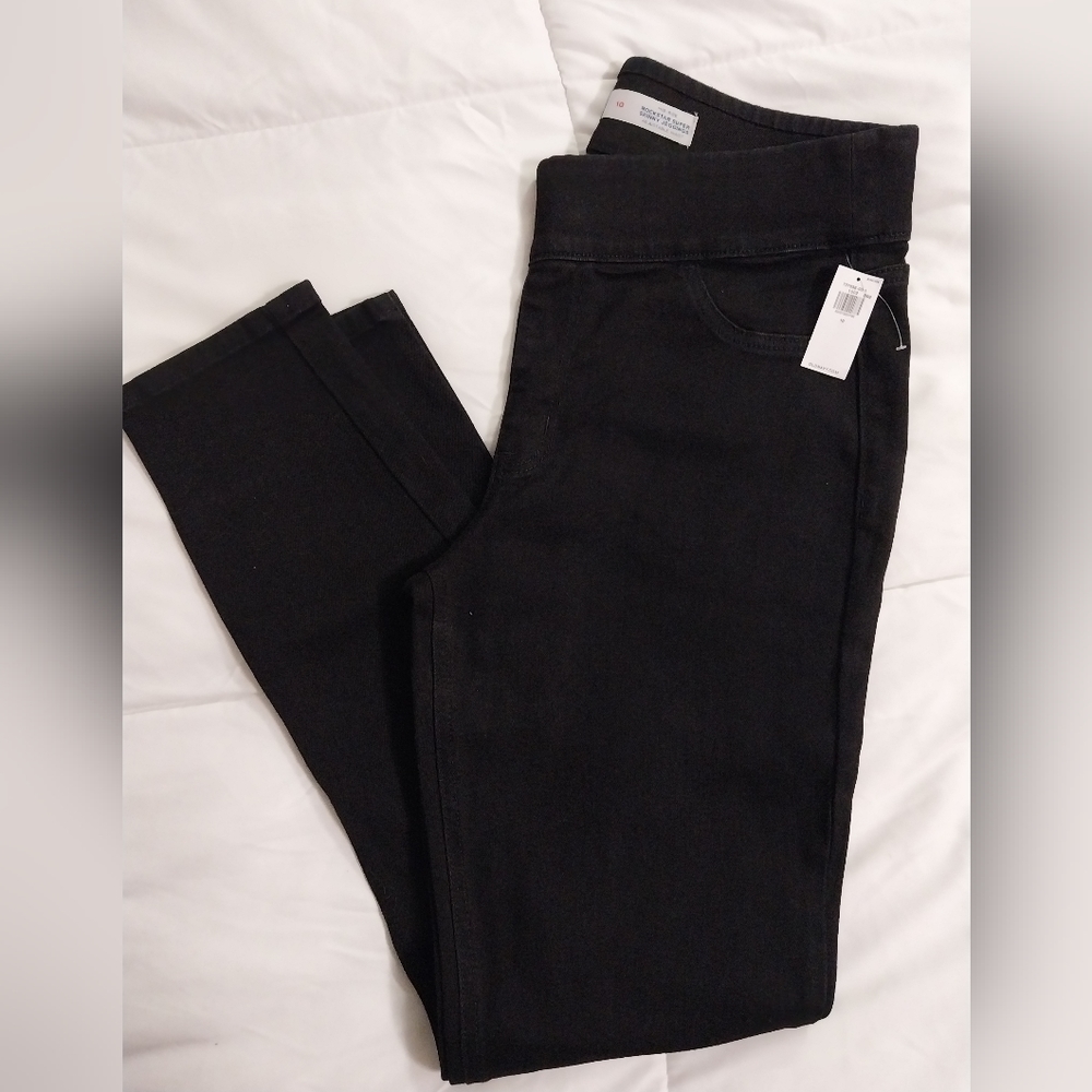 Old Navy Mid-Rise Rockstar Super Skinny Jeggings